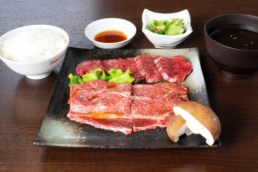 美瑛牛ヤザワビーフ焼肉ランチ